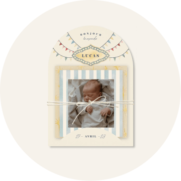 Faire-part naissance original