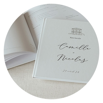 Livre d'or mariage