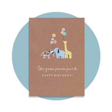 Carte d'anniversaire