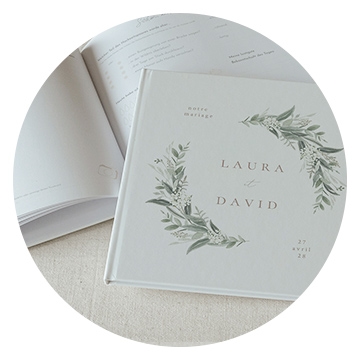 Livre d'or mariage
