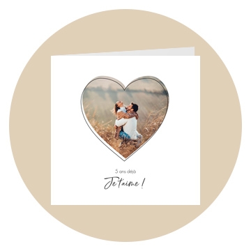 Carte Saint-Valentin