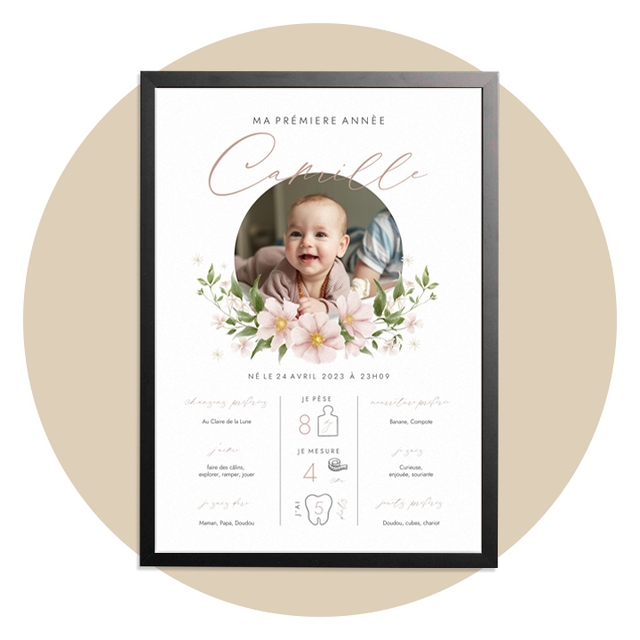 Affiche naissance