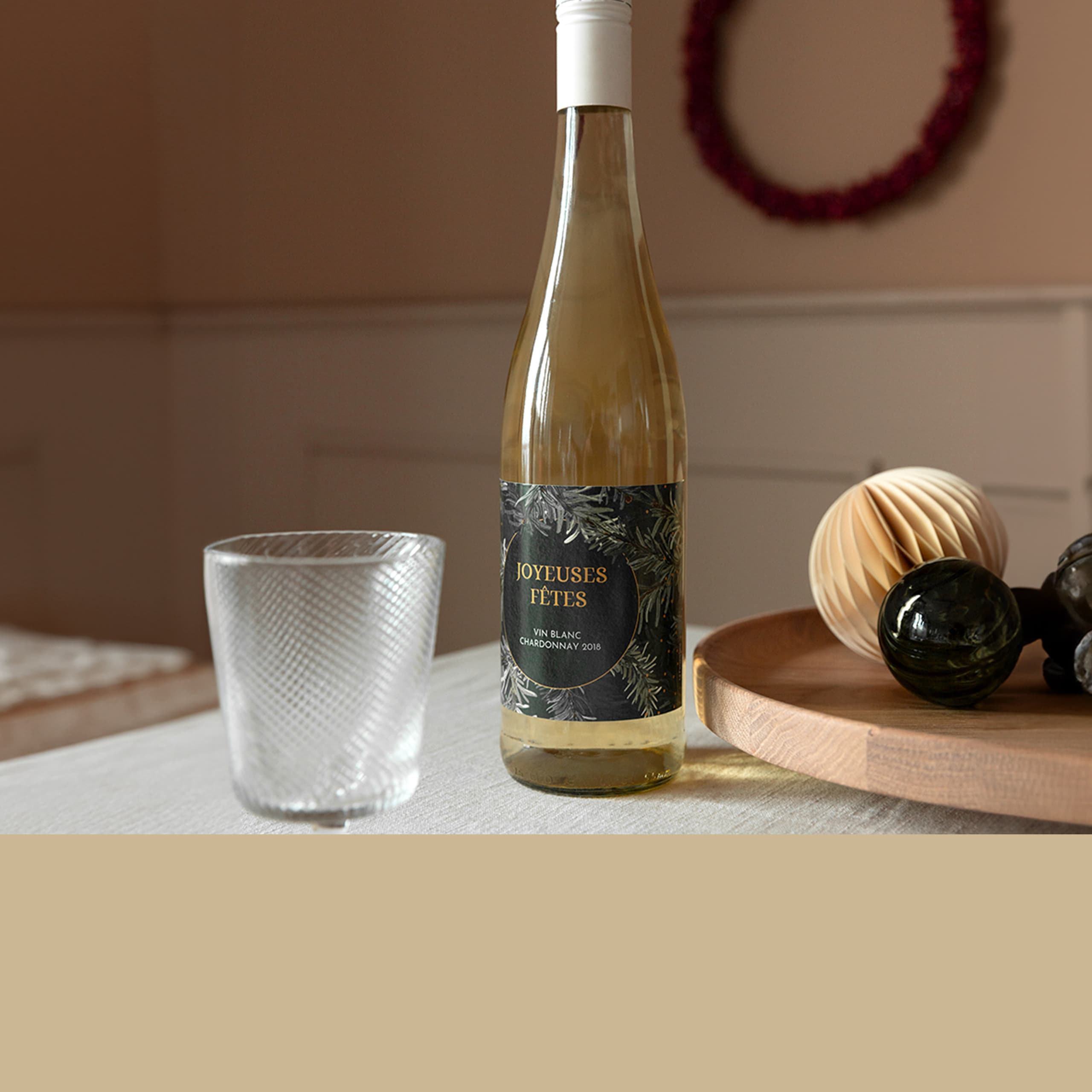 Étiquette bouteille