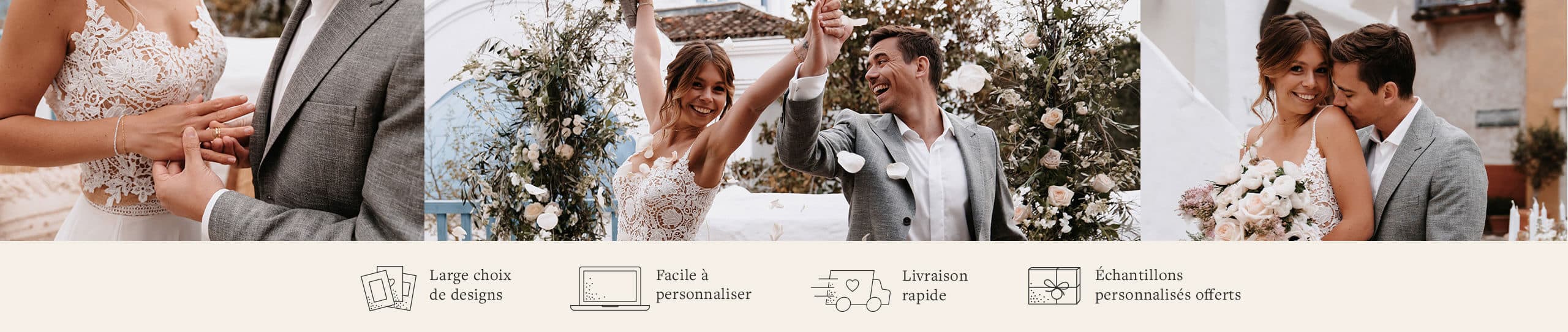 Faire-part mariage - échantillons gratuits