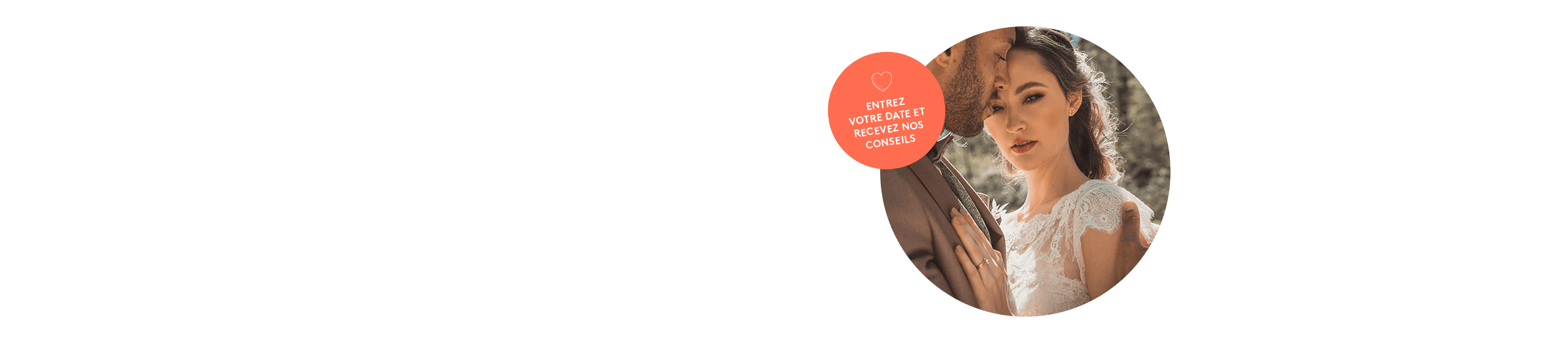 Inscription newsletter mariage