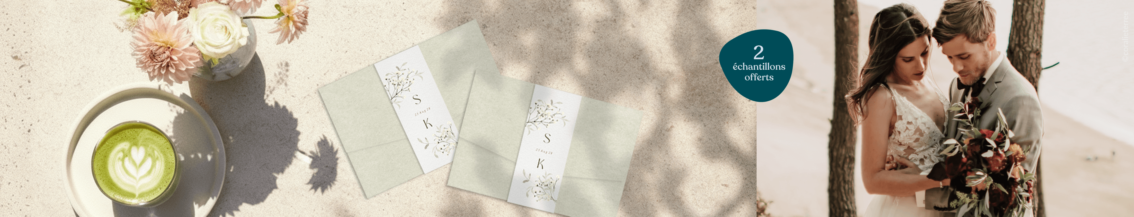 Faire-part mariage - pochette