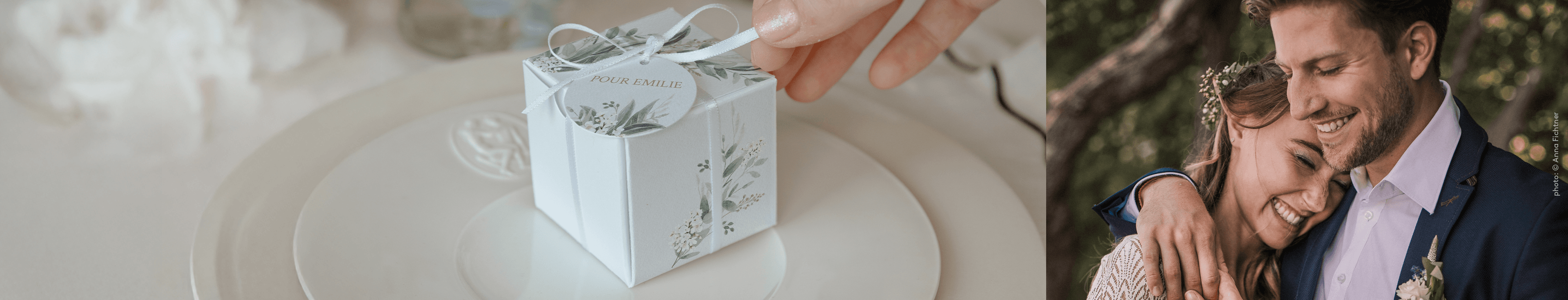 Boite à dragées mariage
