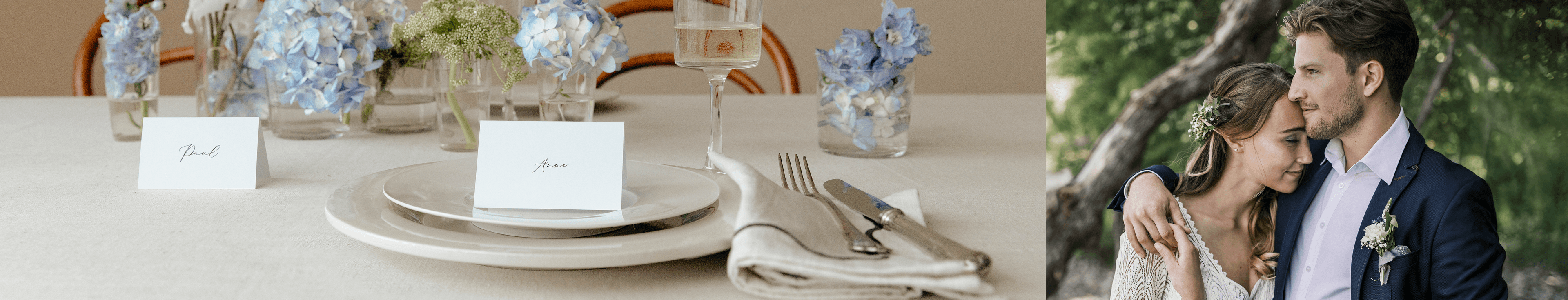 Marque-place mariage