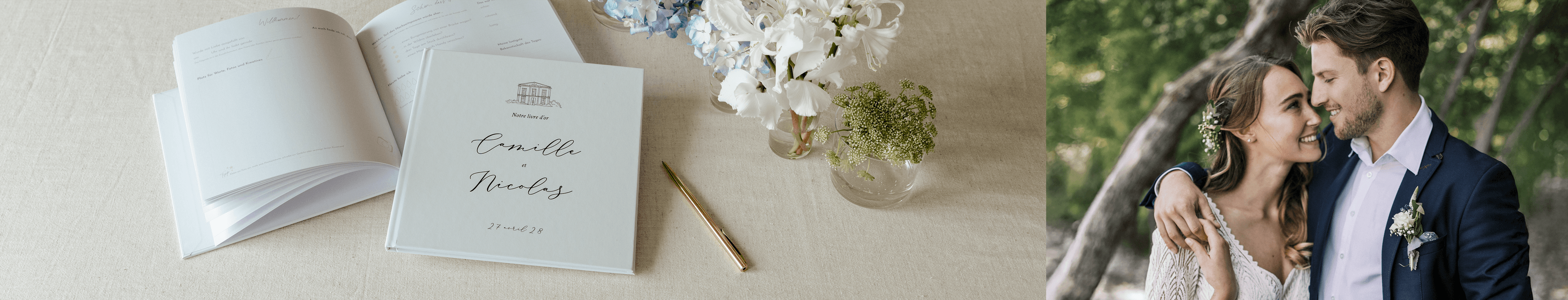 Livre d'or mariage