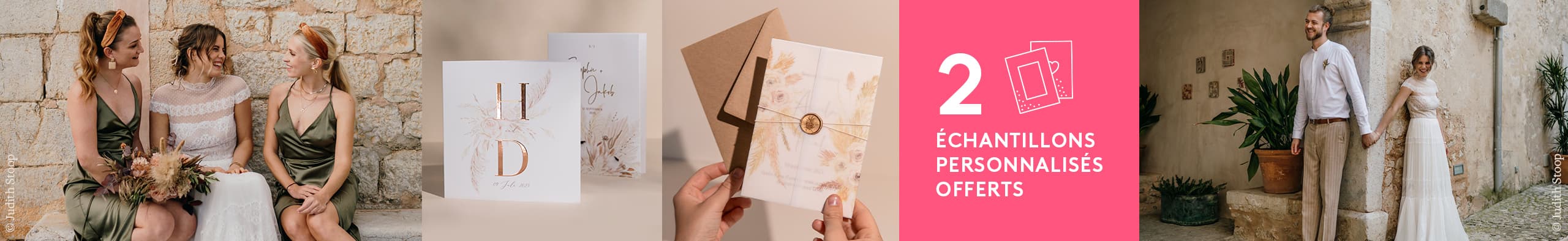 Faire-part mariage - échantillons gratuits