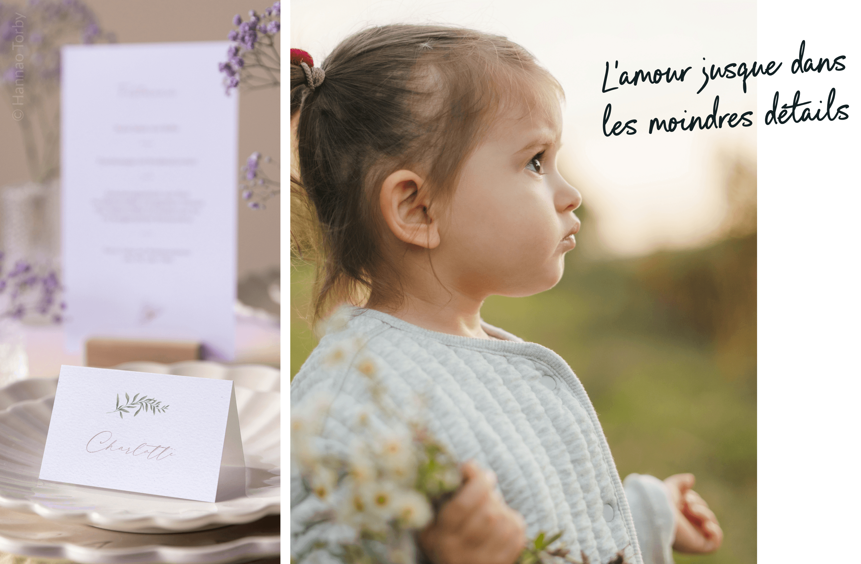 Papeterie pour le jour du baptême