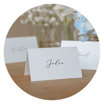 Marque-place mariage