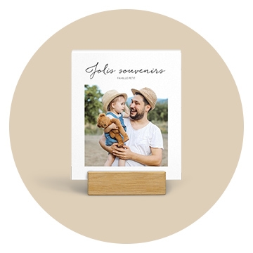 Porte-photos fête des pères