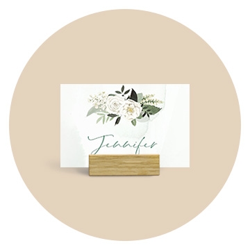 Marque-place carte