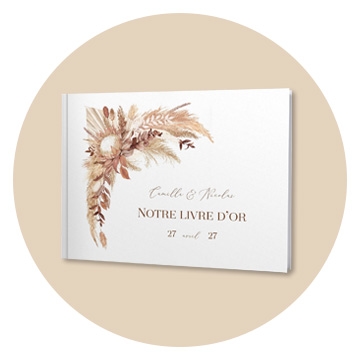 Livre d'or mariage