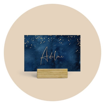 Marque-place carte