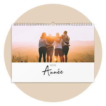 Calendrier mural A3 paysage
