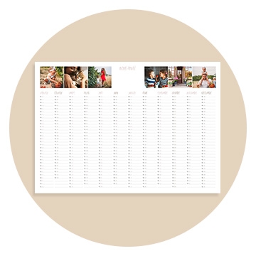 Affiche calendrier