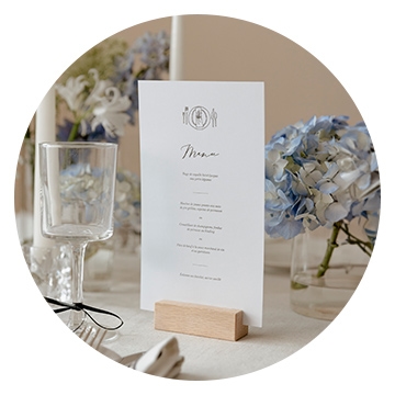 Menu mariage