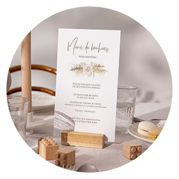 Menu baptême