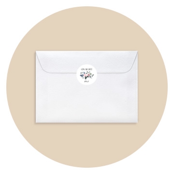 Sticker enveloppe