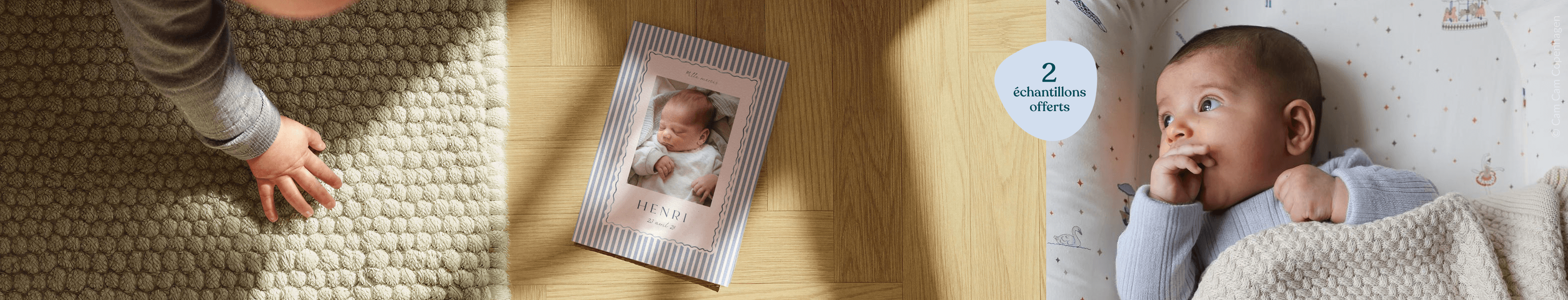 Faire-part naissance garçon