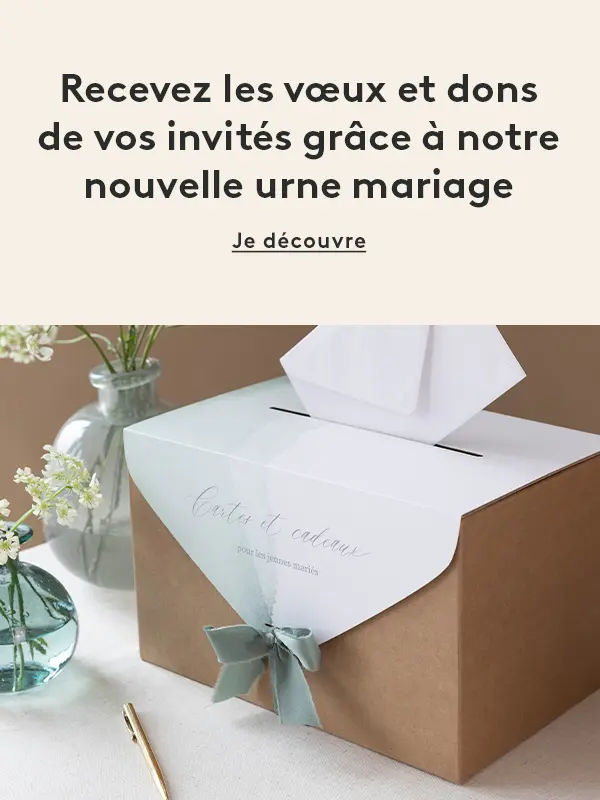 Urne mariage