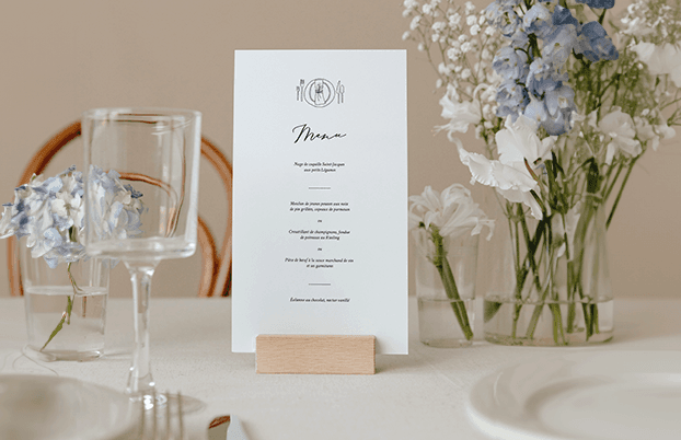 Menu mariage
