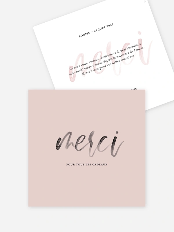 Merci en typo