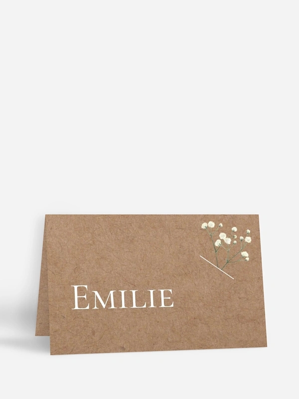Couronne de gypsophile