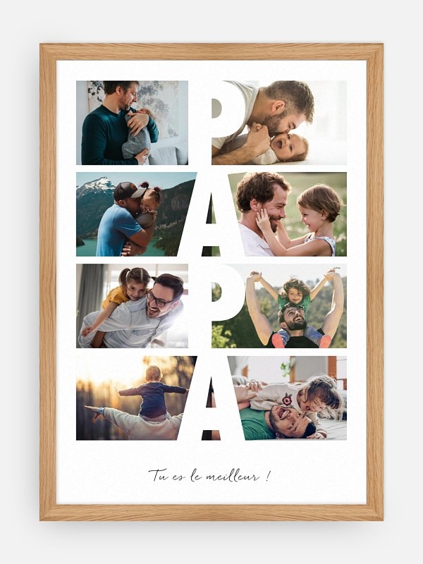 Papa en lettres