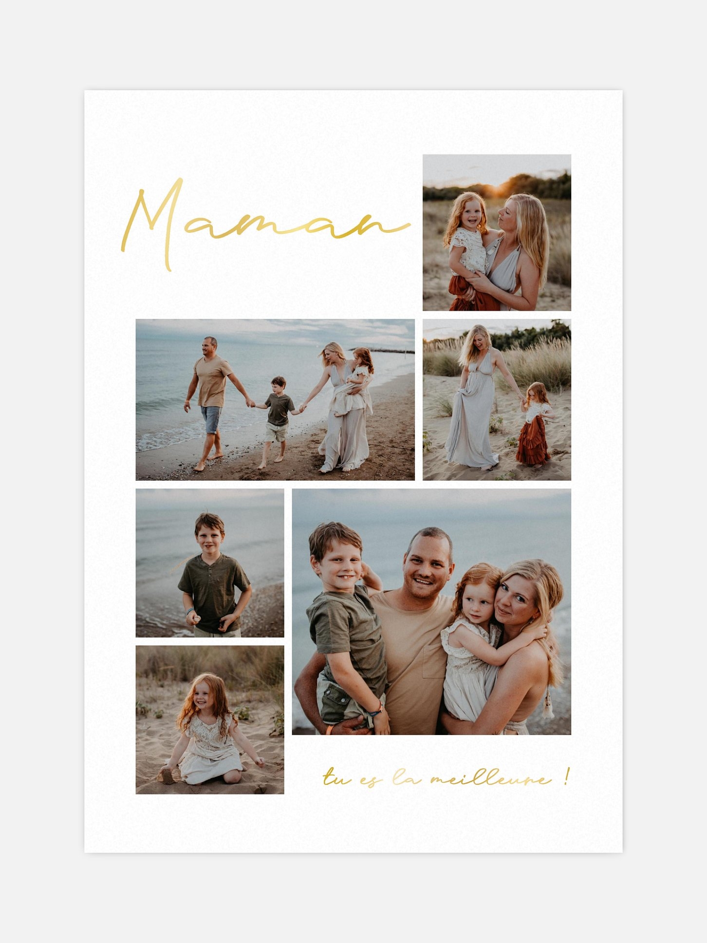 Affiche Toile d'amour maternel