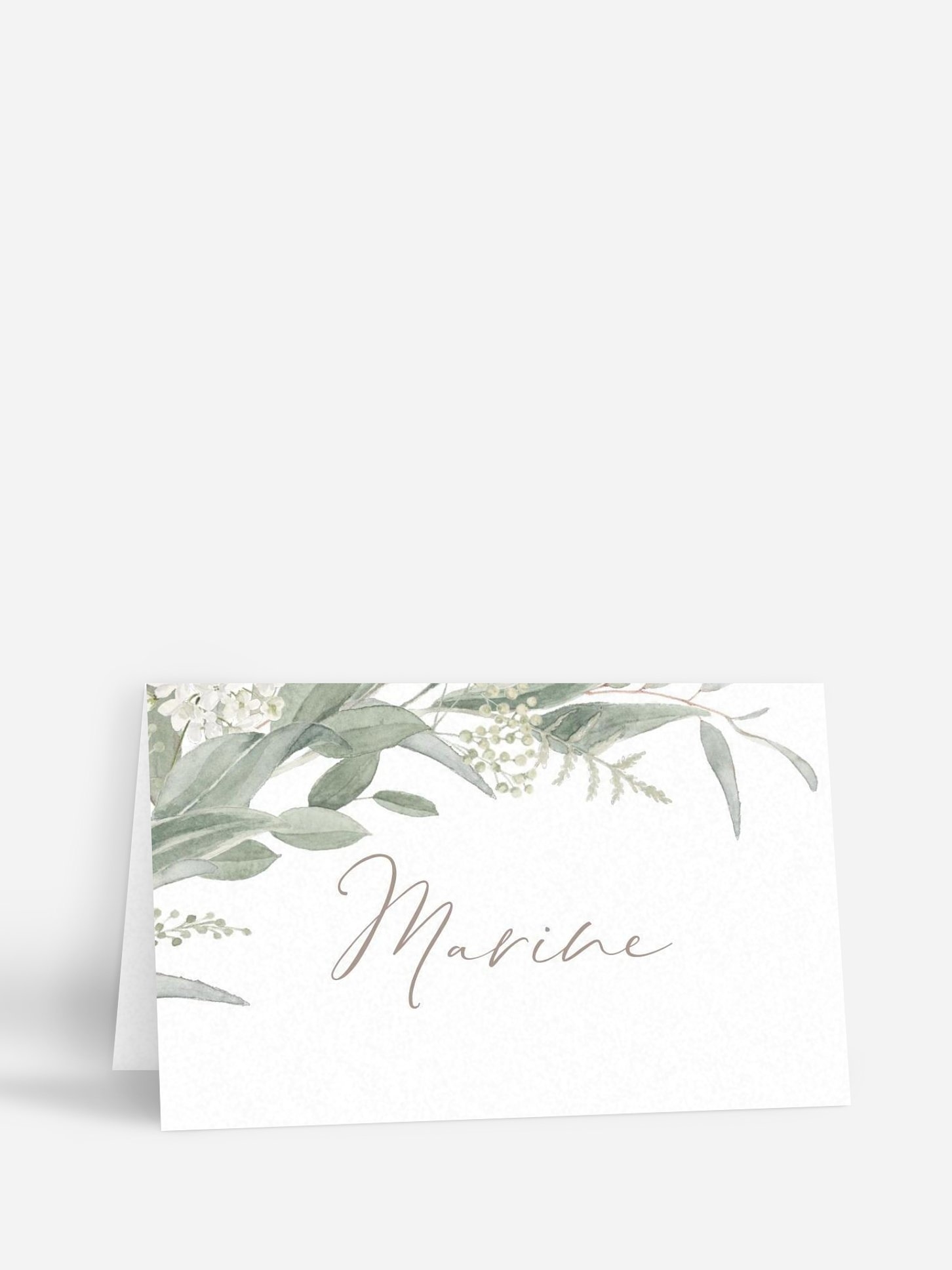 Marque-place mariage Brin de sauge