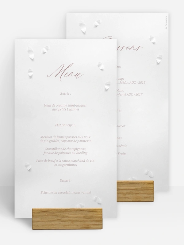 Poème sur papier