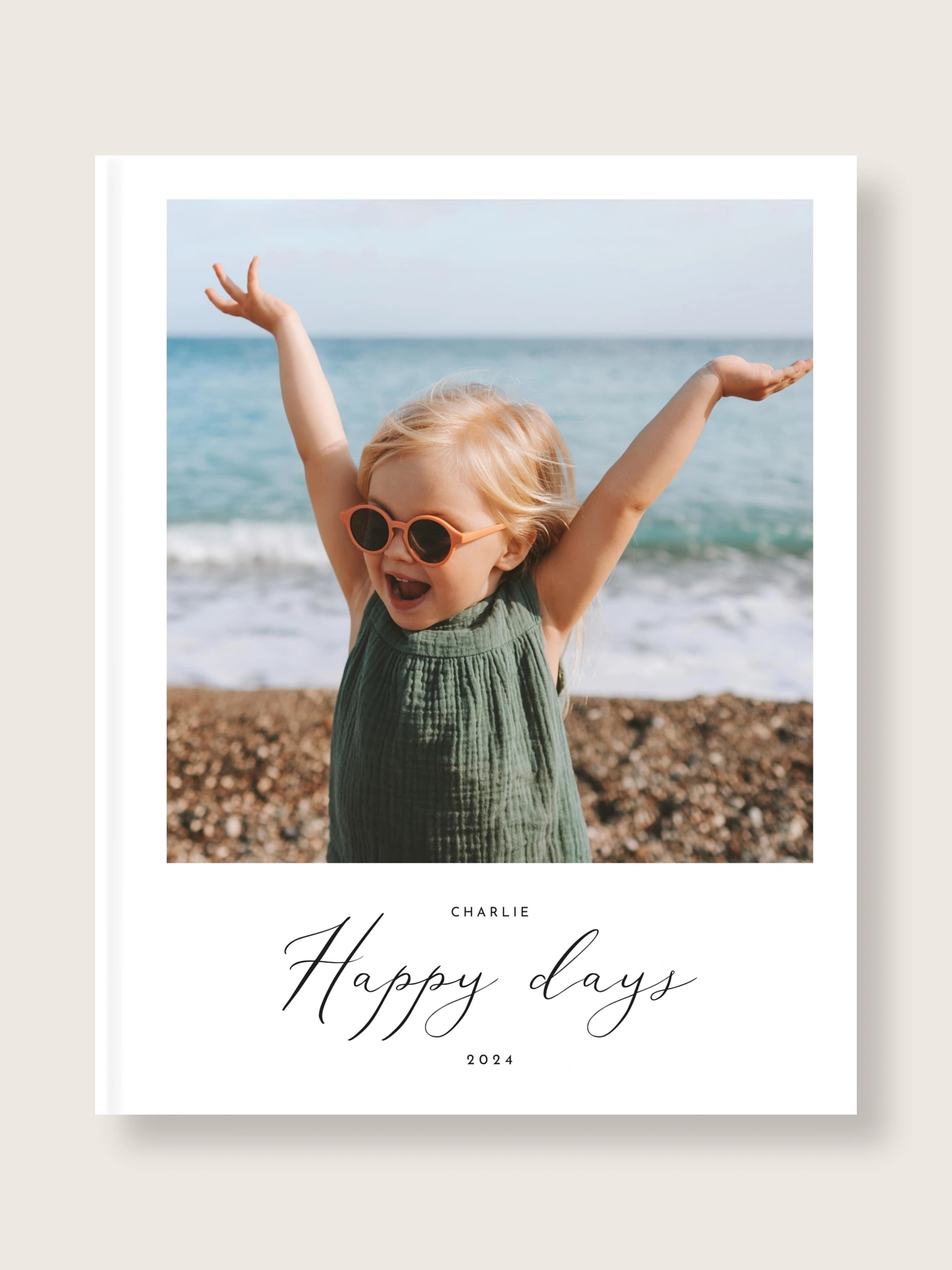 Album photo rigide Happy days