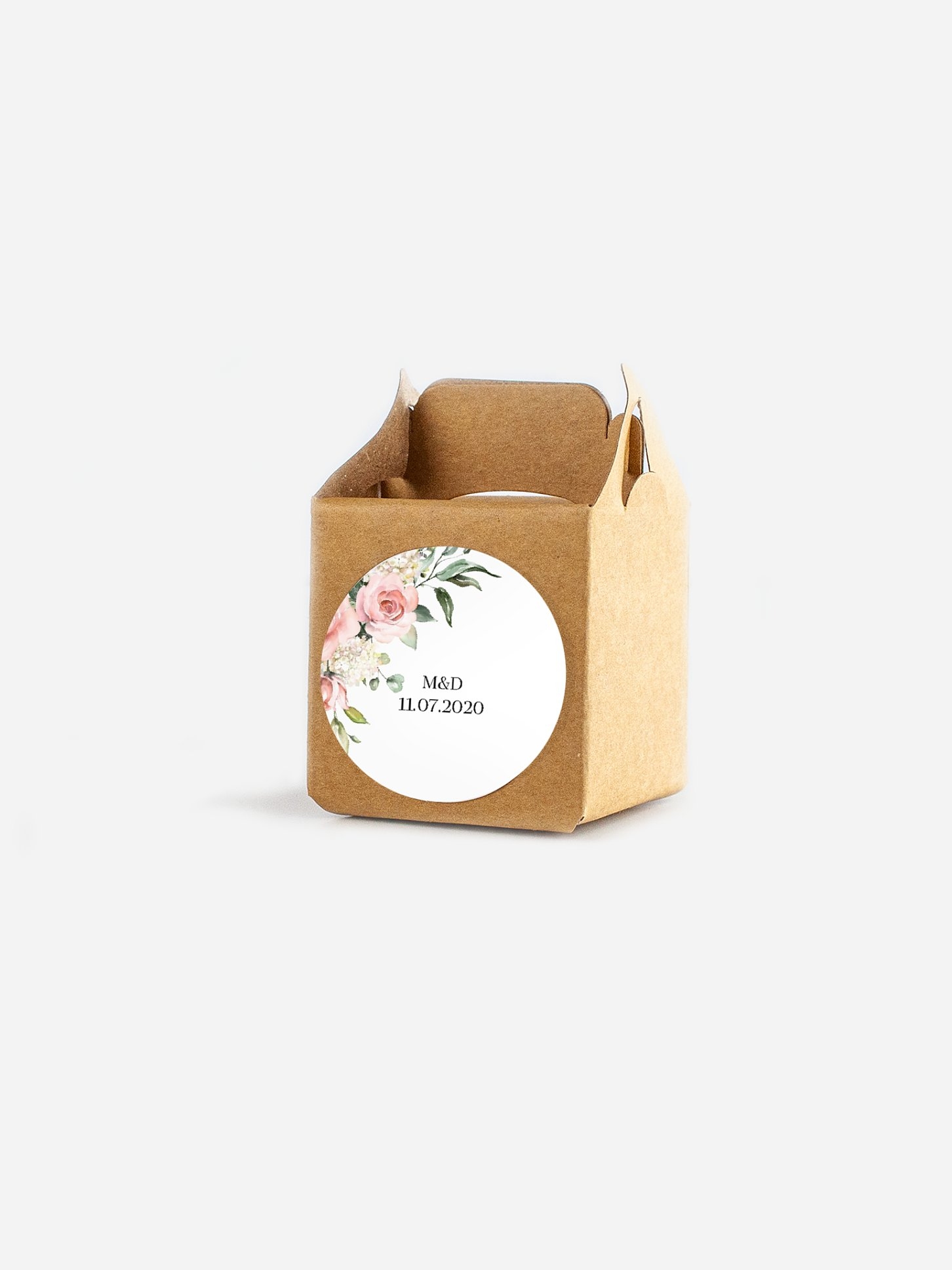 Étiquette cadeau mariage Soft Florals