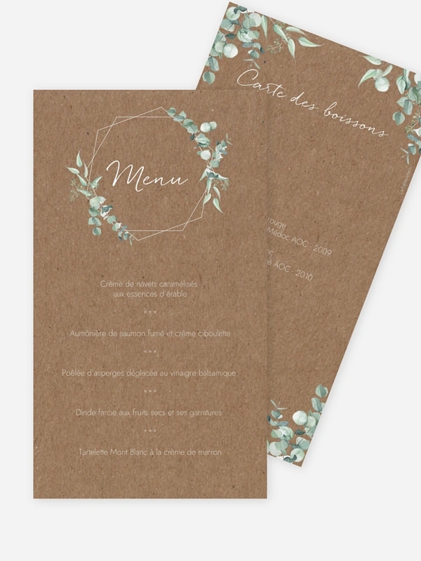 Soft greenery effet kraft