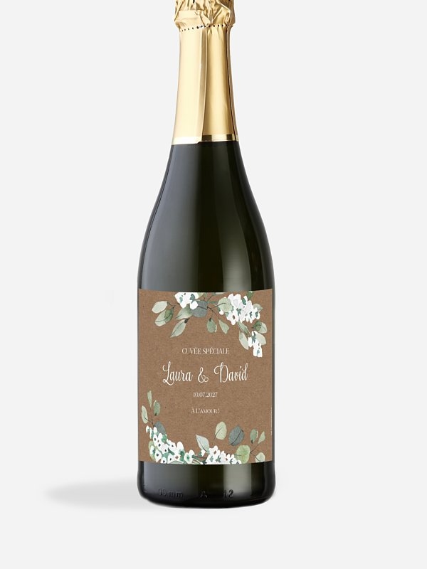 Anneau champêtre effet kraft