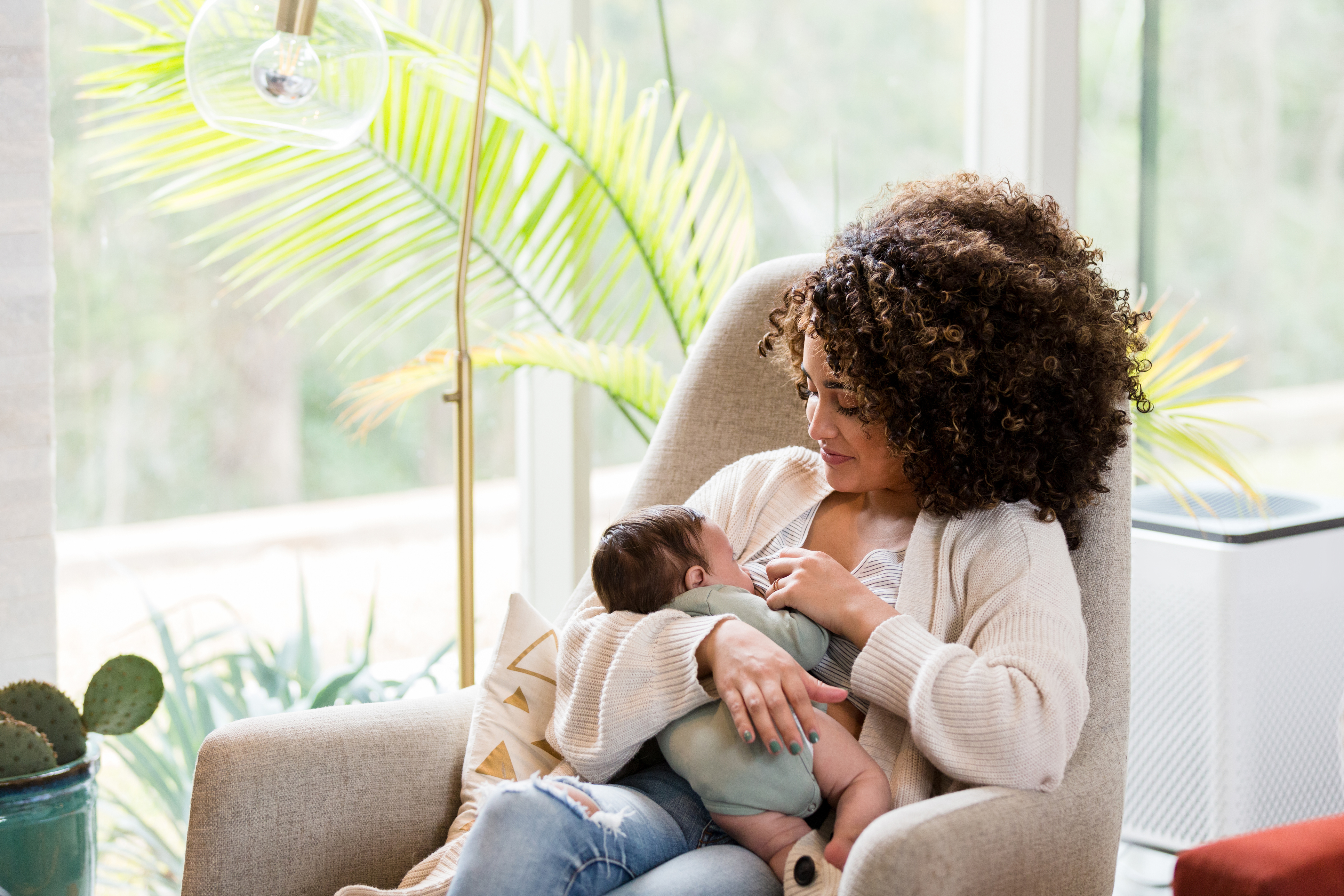 les équipements pour l'allaitement de bébé