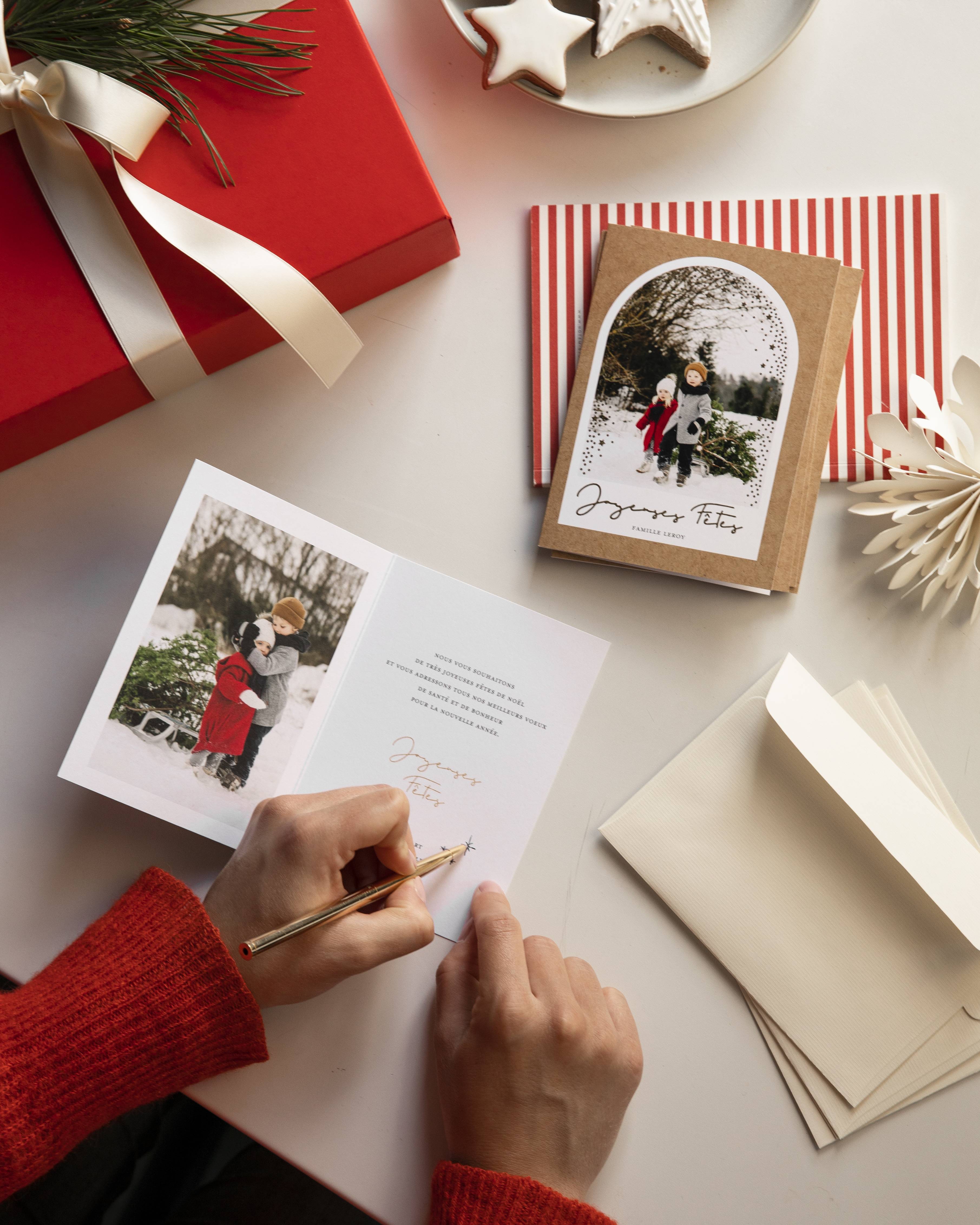 Carte et enveloppe cadeau - Joyeux Noël - Ne pas ouvrir avant Noël