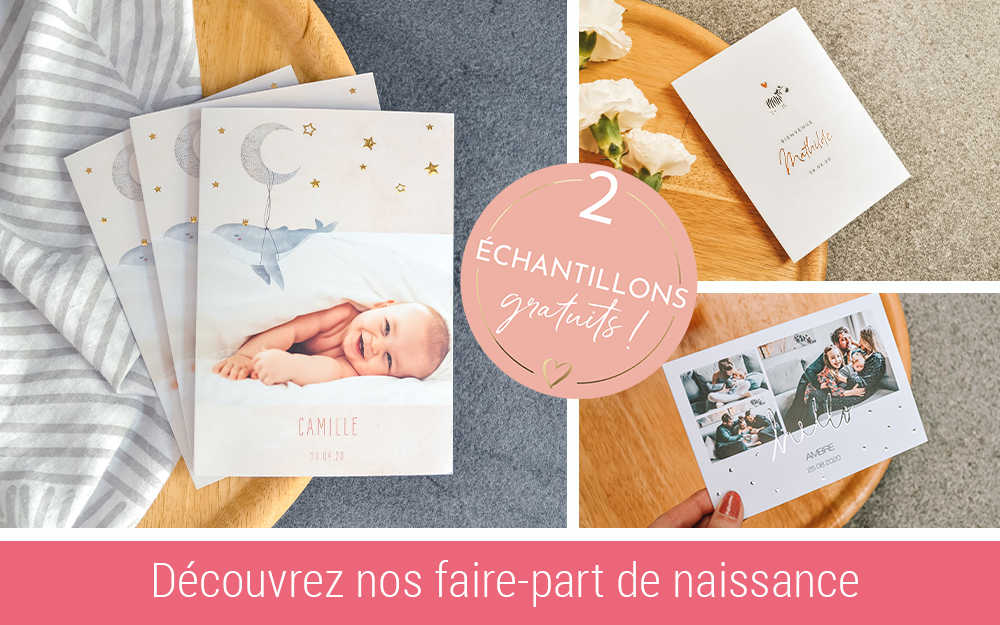 faire-part de naissance fille