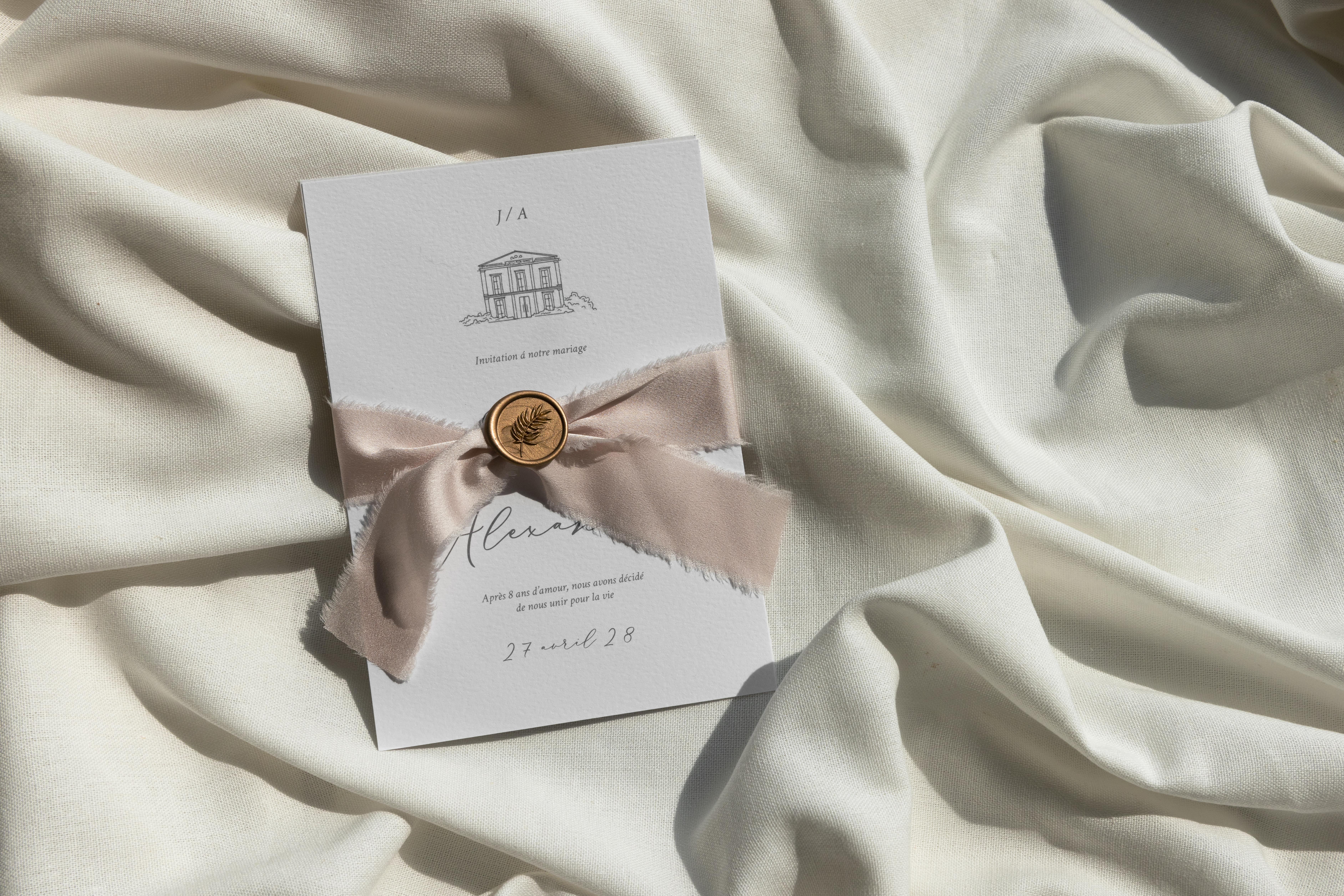 Modèle faire-part mariage - Rendez-vous