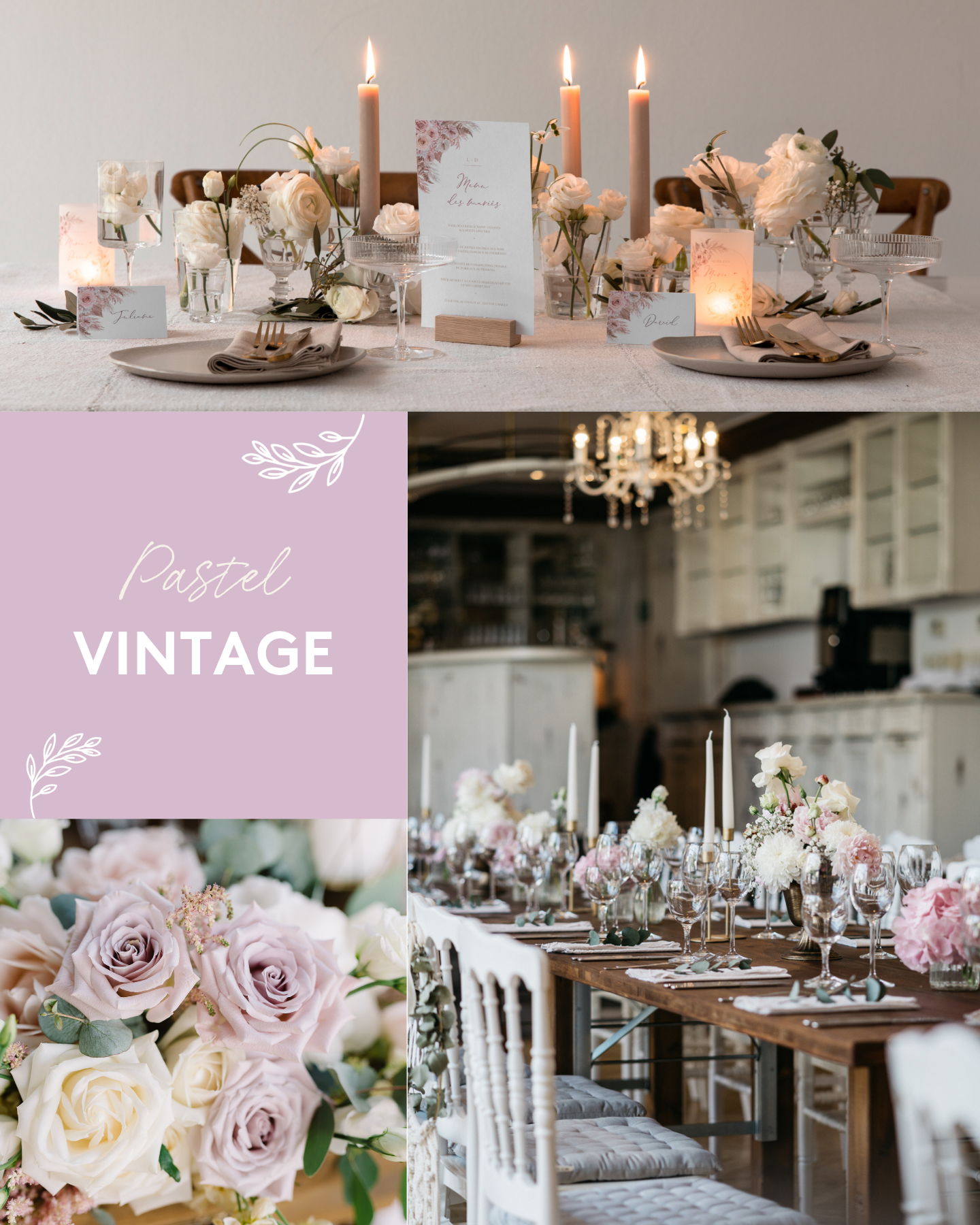 Collage - Pastel Vintage