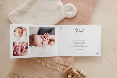 Quoi mettre sur un faire-part de naissance ?