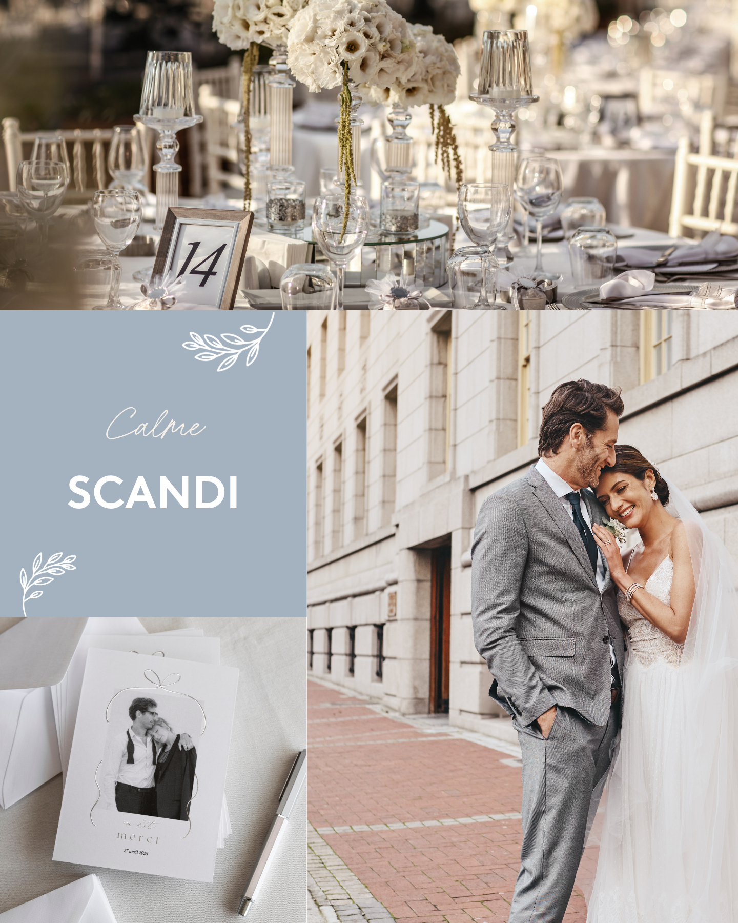 Collage - Décontracté Scandi