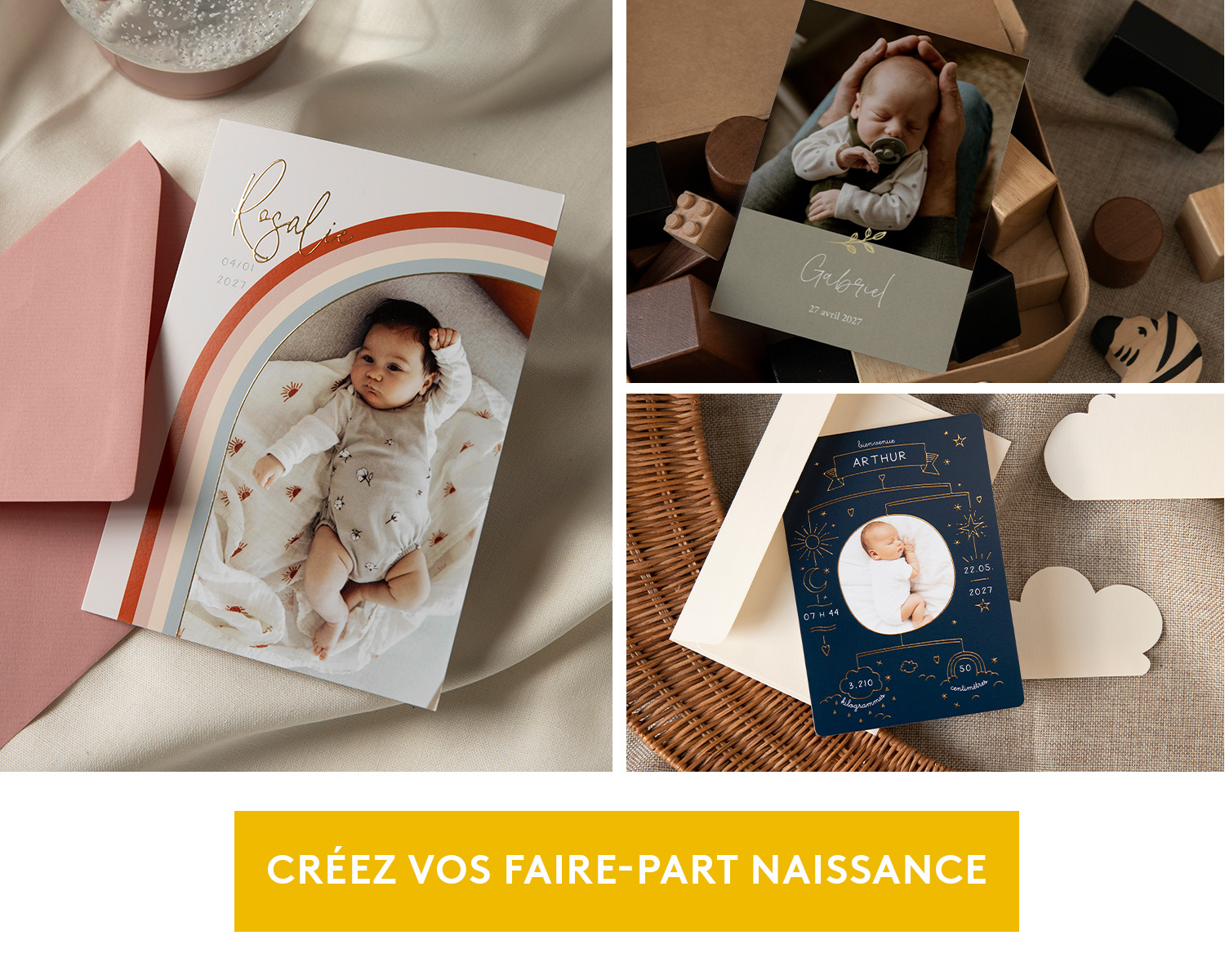 Faire-part de naissance Faireparterie