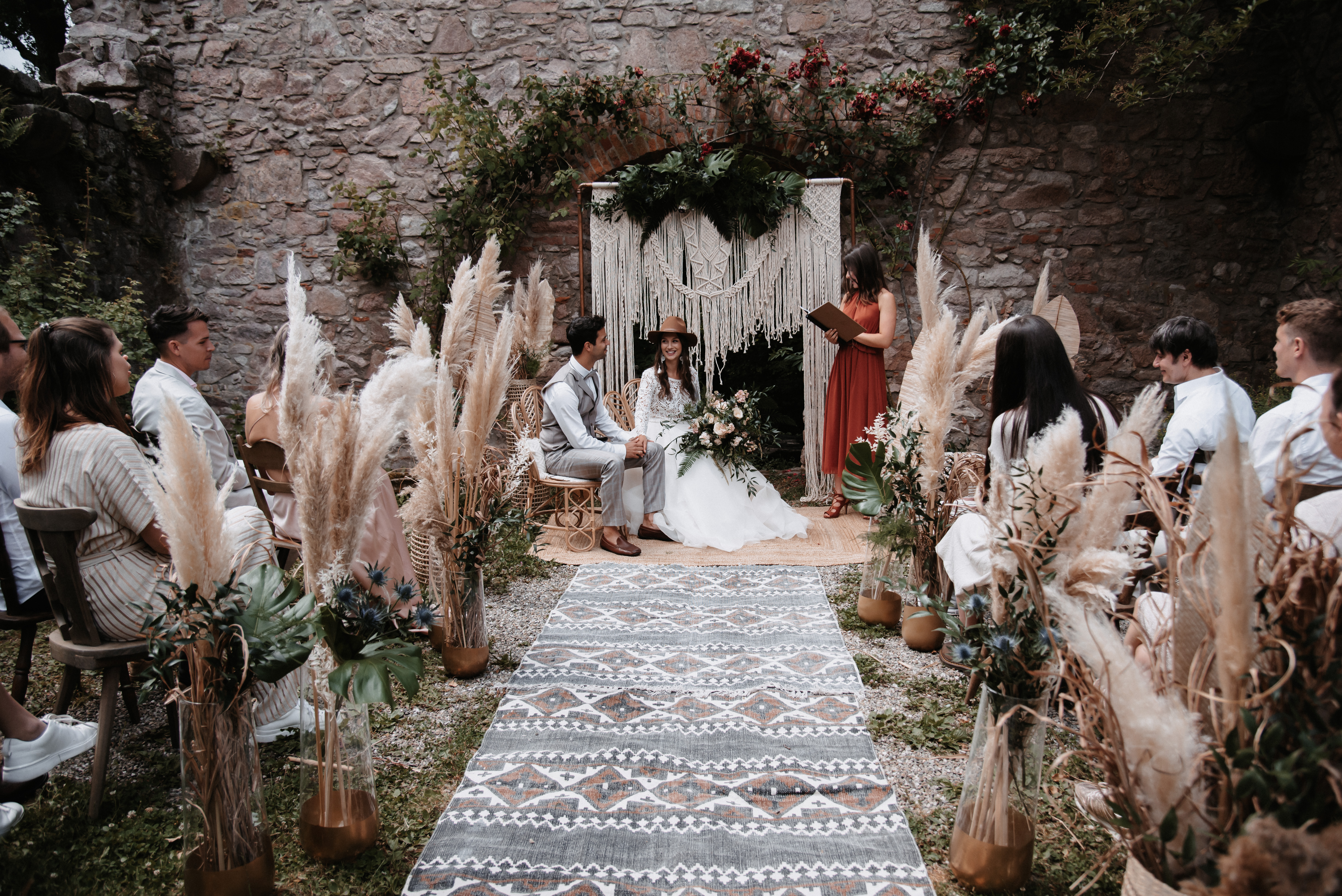 Mariage bohème et mariage champêtre - Maysange