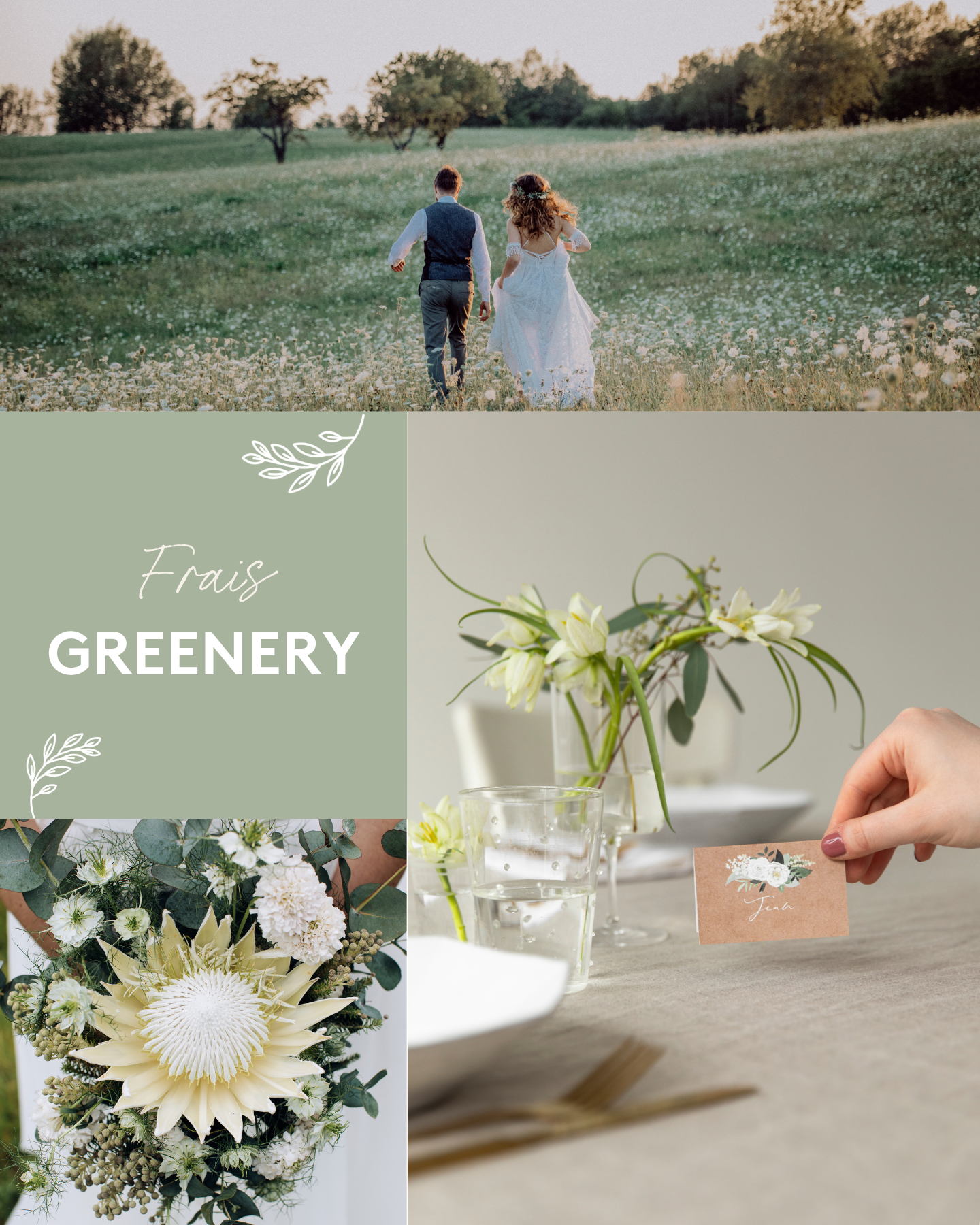 Collage - Frais Greenery