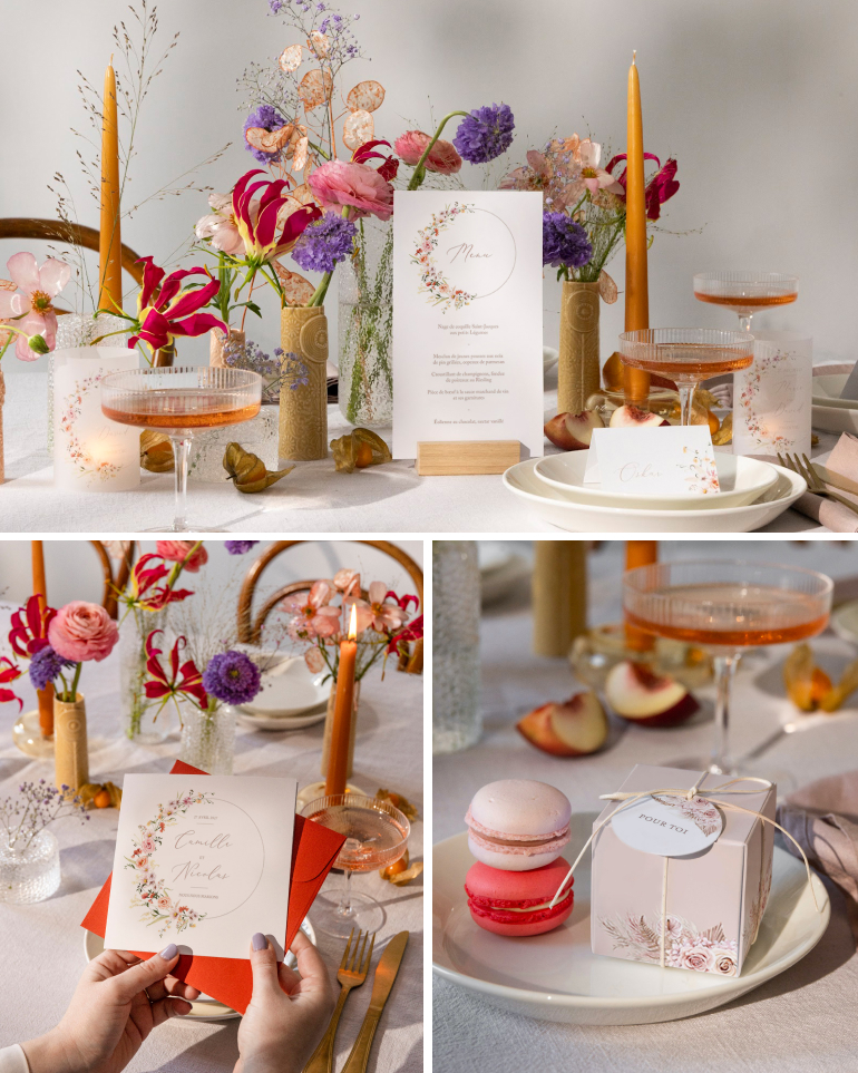 Couleurs vives tendances mariage