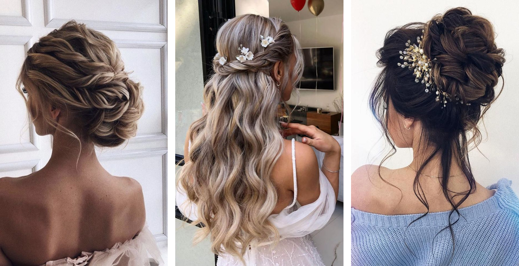 Look romantique ou moderne coiffure mariage